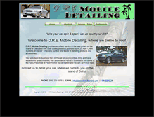 Tablet Screenshot of dremobiledetailing.com